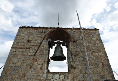 Glockenturm in der Toskana