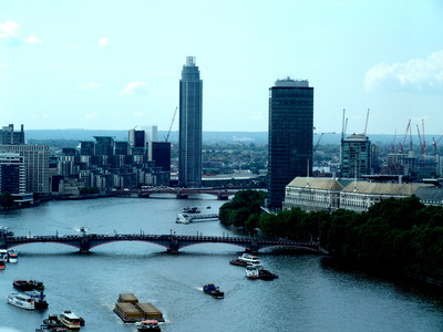 London - Panorama mit Themse