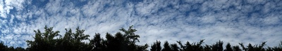 Dicht an den Wolken - Panorama