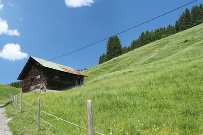 Hütte im Allgäu