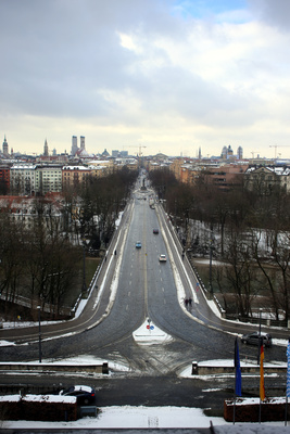 Blick vom Maximilianeum Richtung Westen Blick vom Maximilianeum Richtung Westen