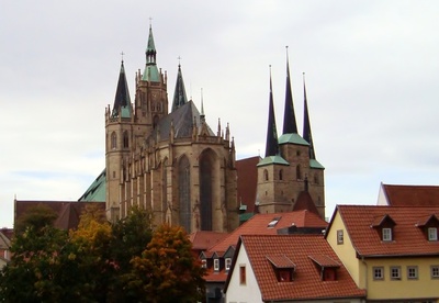 Erfurter Dom mit Severikirche