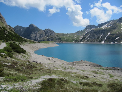 Blick über Lünersee