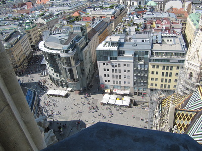 Blick vom Stephansturm