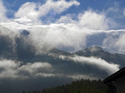 Wolkenspiel im Hochgebirge