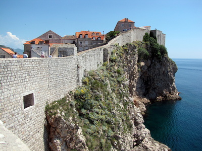 Stadtmauer um Dubrovnik