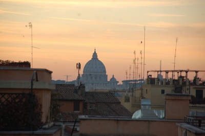 Blaue Stunde in Rom