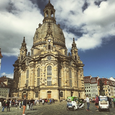 Die Dresdener Frauenkirche