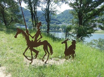 Don Quijote am Rhein