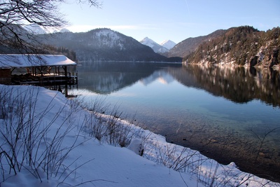 Winter am Alpsee