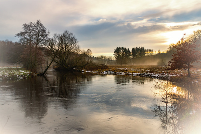 Nebel am Fluss Nebel am Fluss
