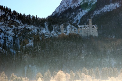 Schloss Neuschwanstein im Winter 2