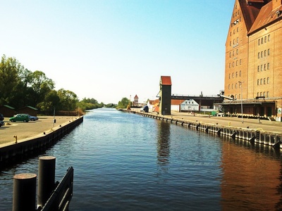 Alter Speicher an der Peene