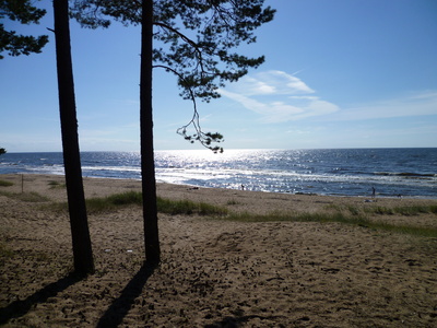 Ostsee im Gegenlicht