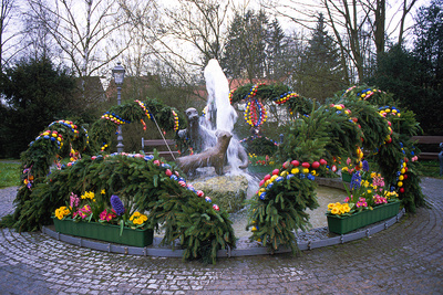 Fränkischer Osterbrunnen2