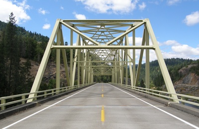 Stahlbrücke , Rogue River