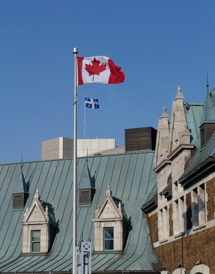 Flagge Kanada , Quebec