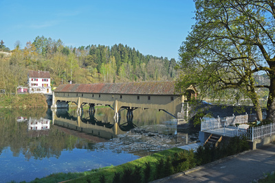 Rheinbrücke bei Rheinau