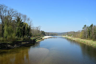 Thur-Einlauf in den Rhein