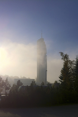 Nebel in Sarajevo