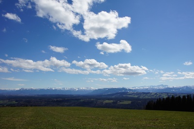 Blick vom Hohenpeißenberg