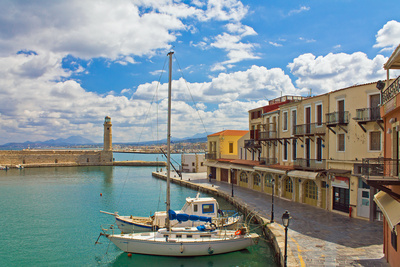 Venezianischer Hafen von Rethymnon - Kreta