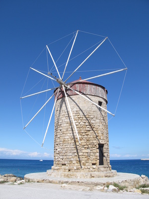 Windmühle Rhodos