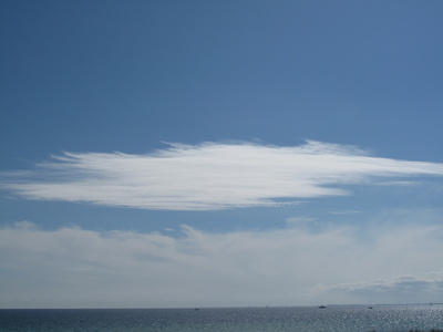 Wolkenspiel über der Ostsee