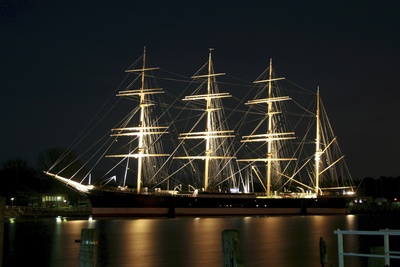 Historisches Segelschiff Passat in Lübeck-Travemünde