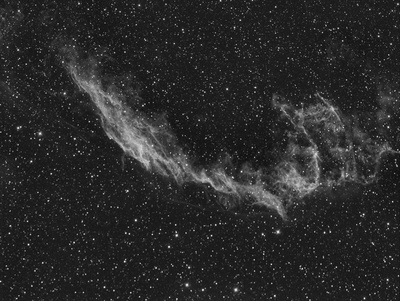 NGC 6992 östlicher Teil des Veil Nebels