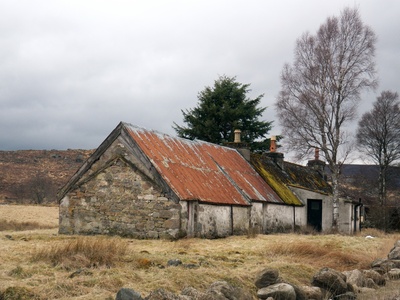 Bauernhaus in Schottland