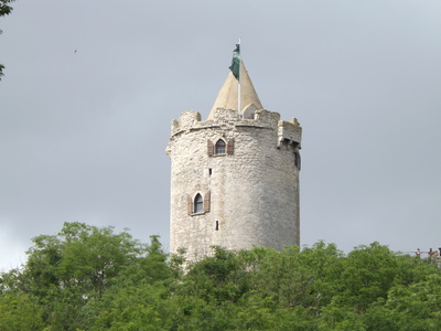 Turm der Rudelsburg