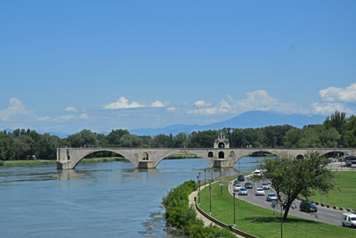 Weltbekannt: Pont d'Avignon