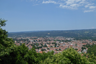 Blick über die Stadt Mazamet