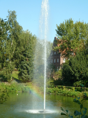 Springbrunnen Niederrhein