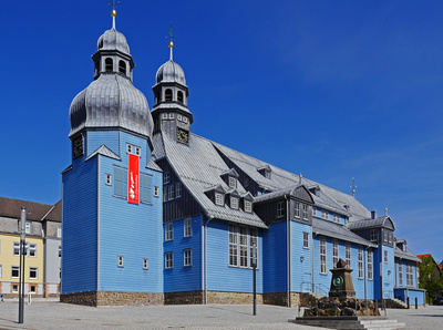 Die größte Holzkirche Deutschlands