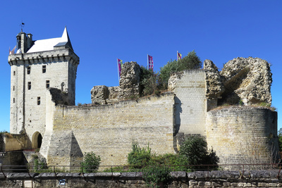 Das Wahrzeichen: Burg Chinon