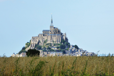Mont-Saint-Michel im Zoom