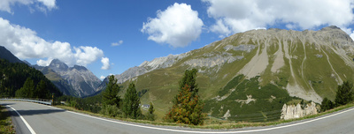 Auf der Bernina-Paßstrasse