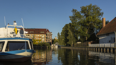 Neustrelitz - Abendstunde am Hafen