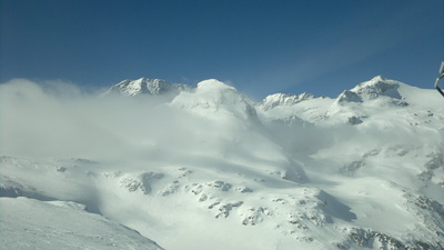 Berg-/Schneepanorama