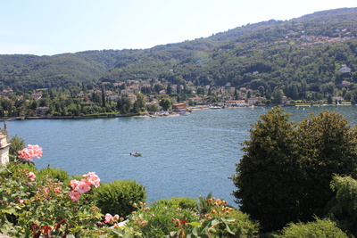 Boot an der Isola Bella