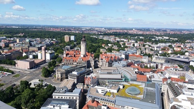 Leipzig Luftbild