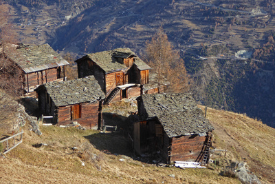 Walliser Steindachhütten