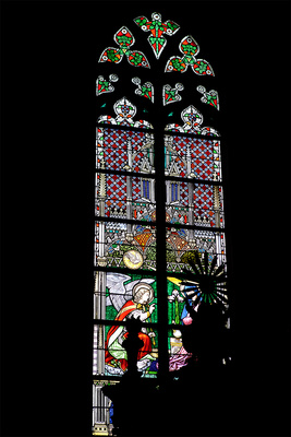 Fenster der Propsteikirche St. Kornelius