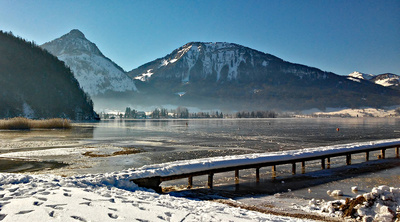 Winter am Wolfgangsee