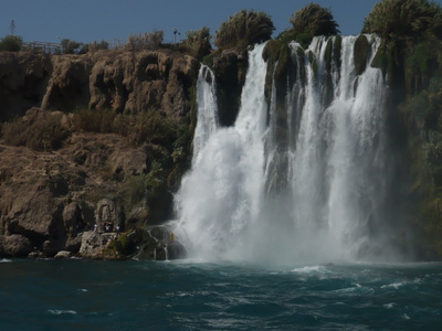 Ein  Wasserfall