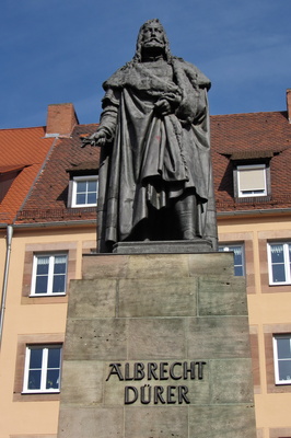 ALBRECHT-DÜRER-Denkmal in Nürnberg