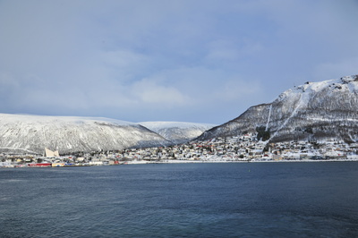 Tromsö Tromsøysund Eismeerkathedrale & Fjellheisen