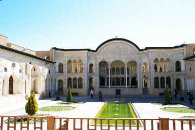 Sommerhaus einer Kaufmanns-Familie in Kashan Iran